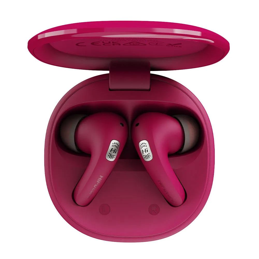 Slušalice TWS HiFuture FlyBuds4 ANC (hot pink)
