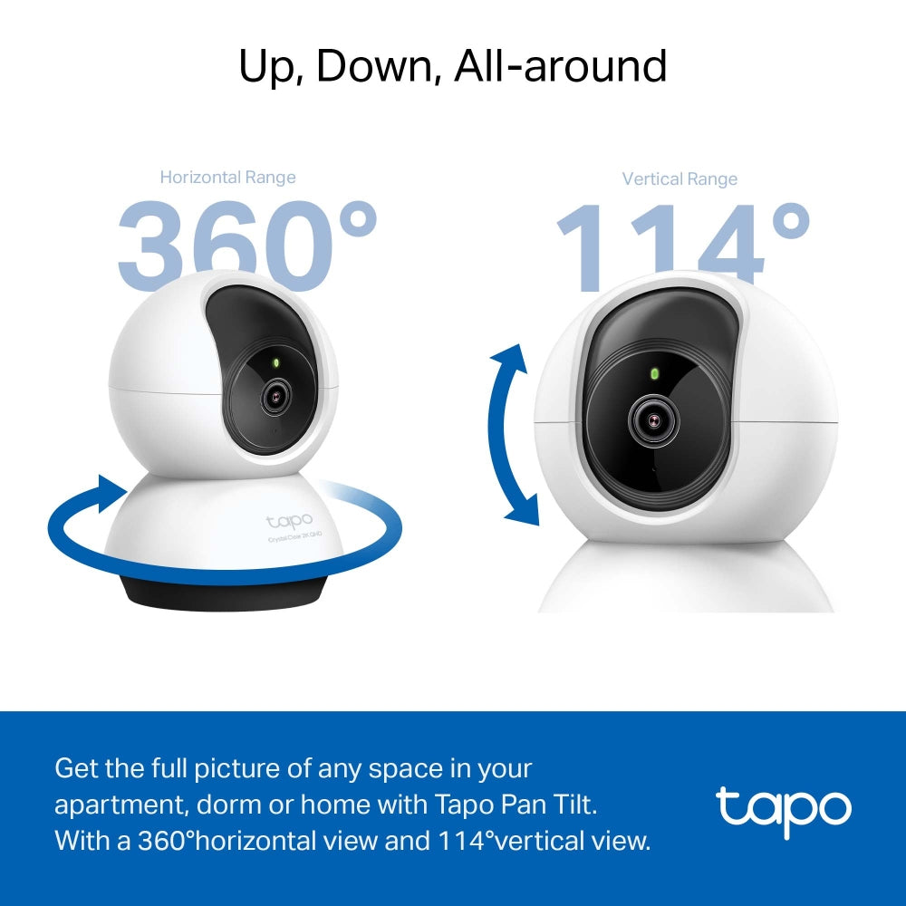 TP-Link Tapo Pan/Tilt AI Home Security Wi-Fi Camera (TAPO C220)
