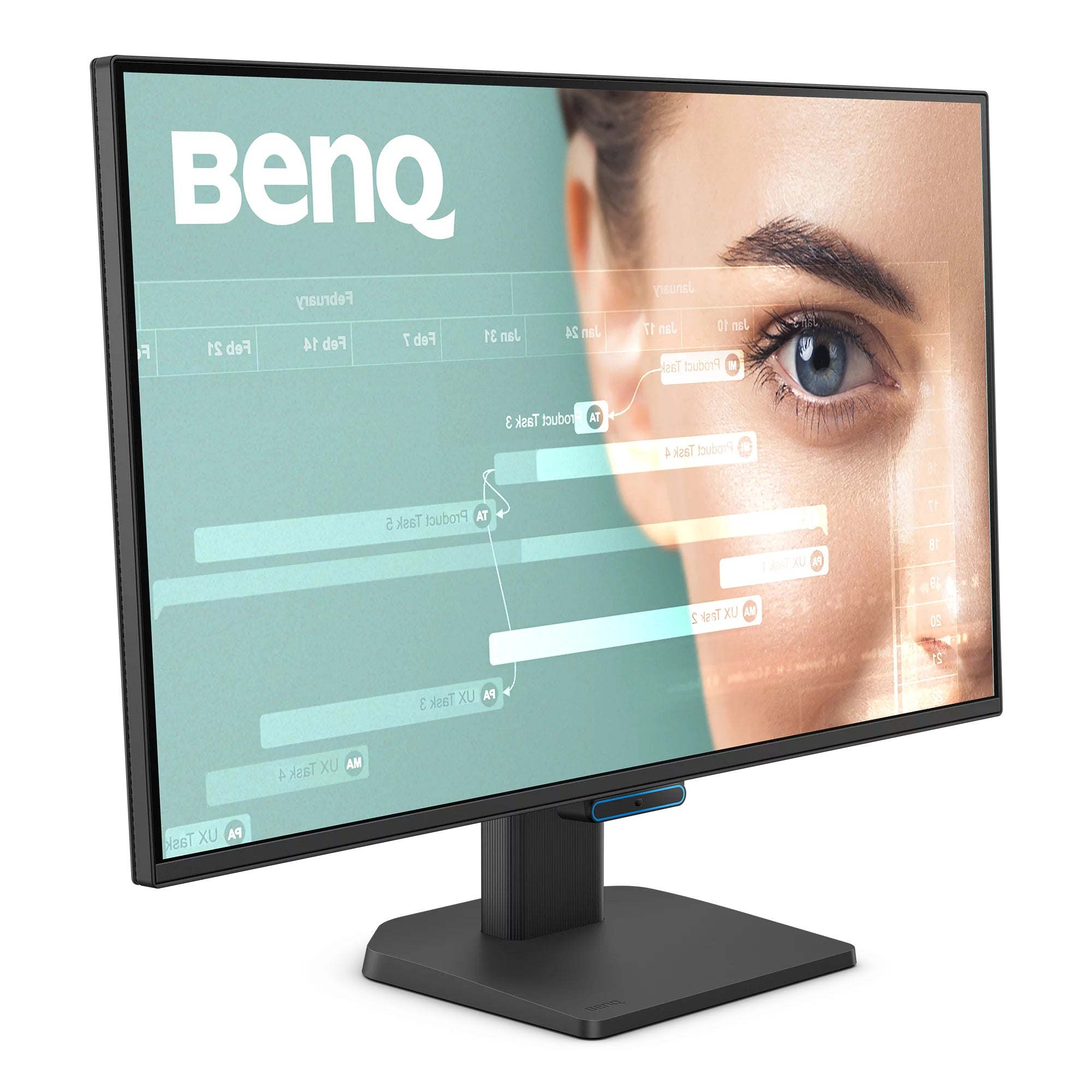 BenQ 27” 1080p FHD Eye-Care Home Office Monitor (9H.LNPLB.QBE)