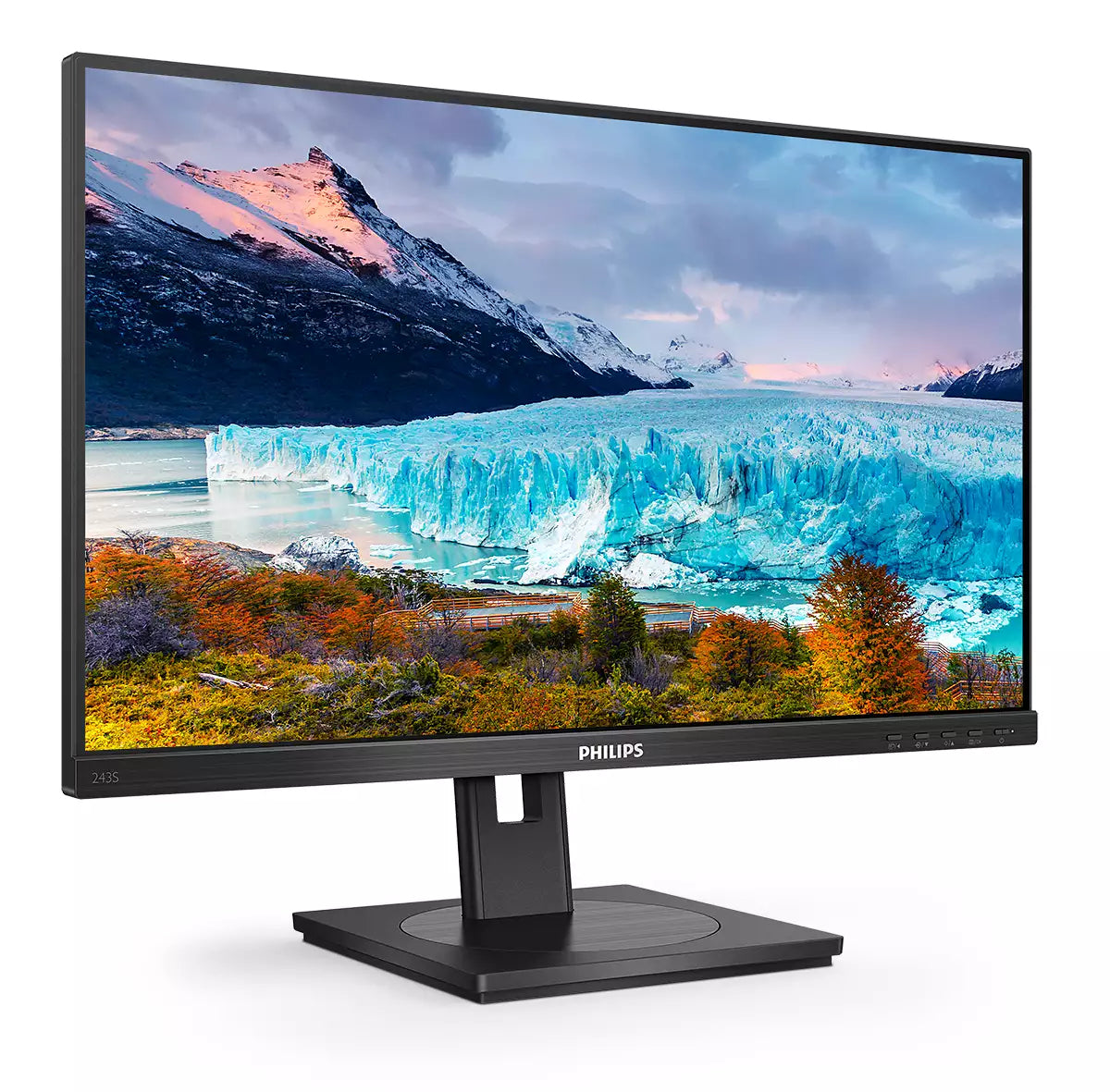 Philips S Line 243S1/00 computer monitor 60.5 cm (23.8") 1920 x 1080 pixels Full HD LCD Black