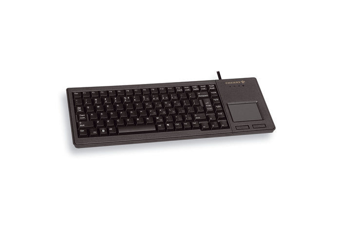 CHERRY XS Touchpad keyboard Universal USB QWERTY US English Black (G84-5500LUMEU-2)