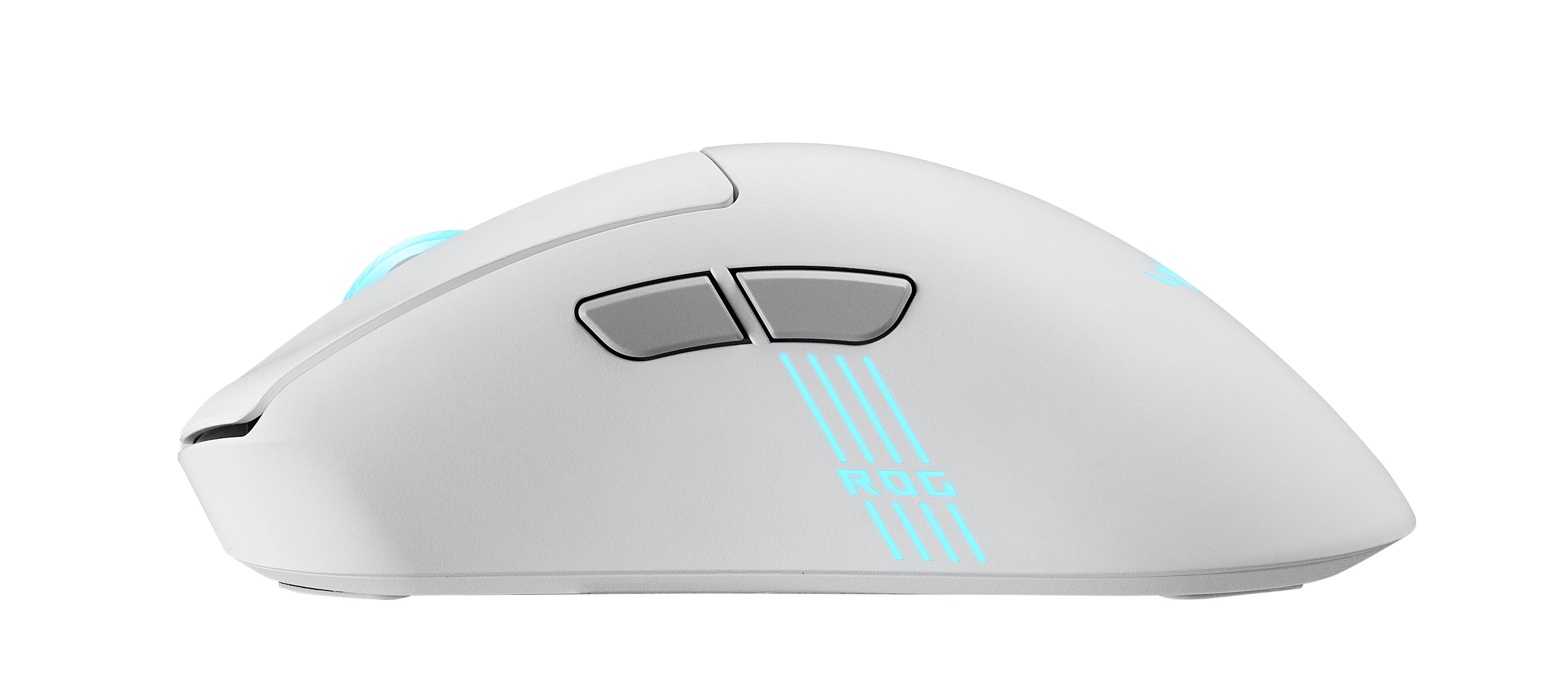 ASUS ROG Keris II Origin WHT mouse Gaming Right-hand RF Wireless + Bluetooth + USB Type-A Optical 42000 DPI