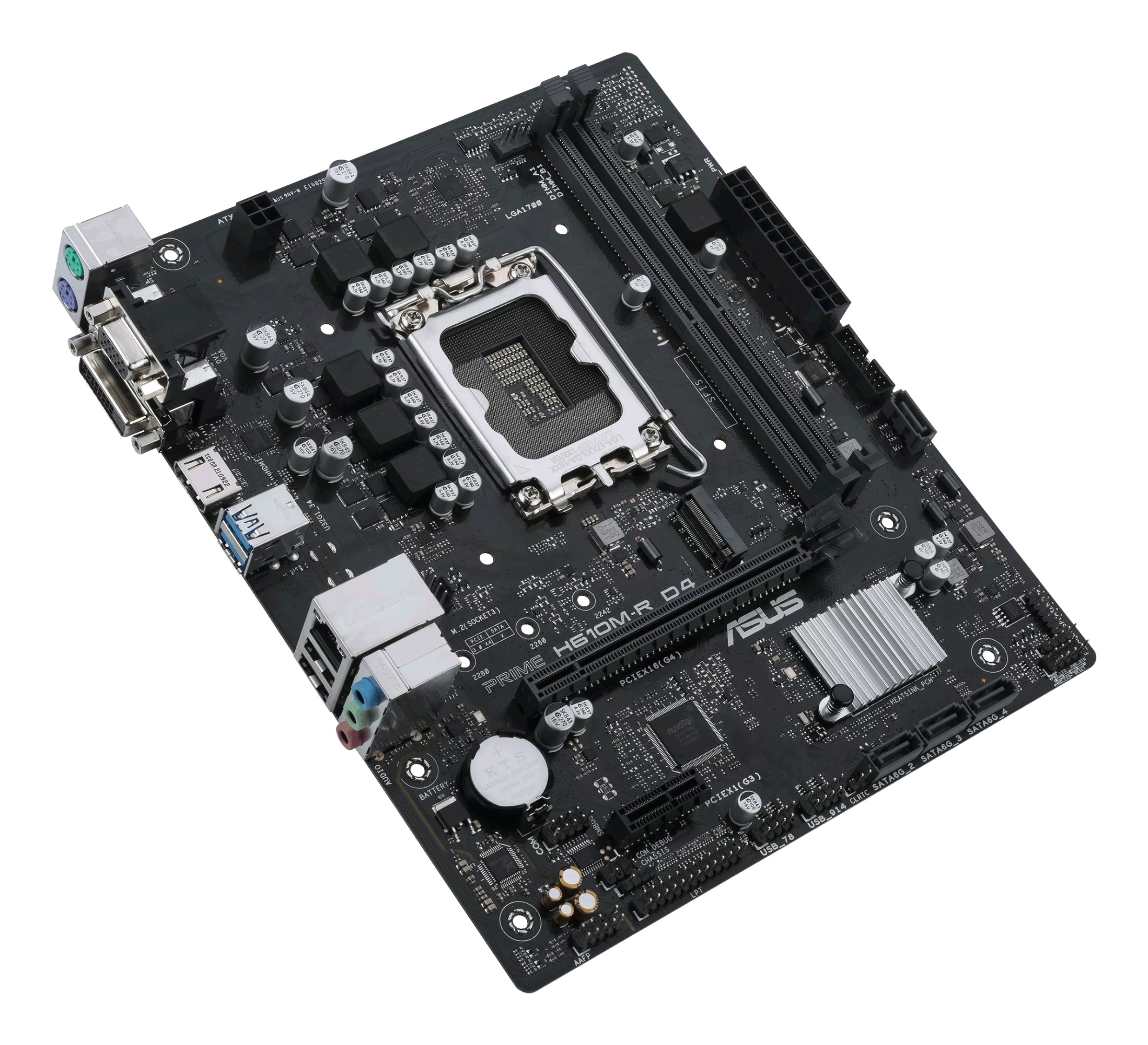 ASUS PRIME H610M-R D4 Intel H610 LGA 1700 micro ATX (90MB1B40-M0ECY0)