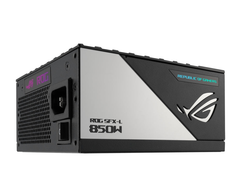 ASUS ROG Loki SFX-L 850W Platinum power supply unit 24-pin ATX Black, Silver (90YE00N3-B0NA00)