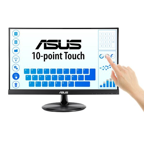 ASUS VT229H computer monitor 54.6 cm (21.5") 1920 x 1080 pixels Full HD LED Touchscreen Black (90LM0490-B02170)