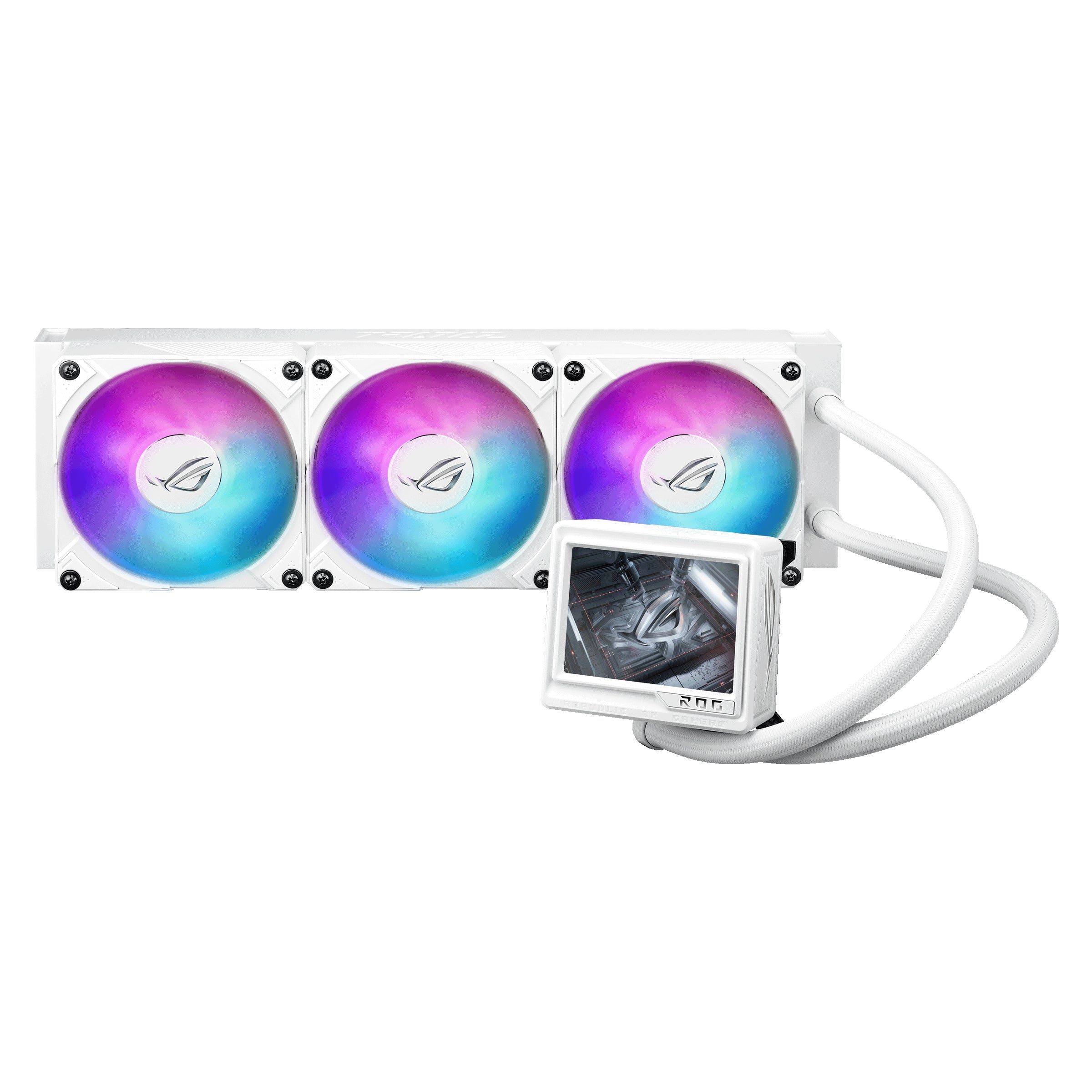 ASUS ROG RYUJIN III 360 ARGB EXTREME WHT Processor All-in-one liquid cooler 12 cm White 1 pc(s) (90RC0132-M0EAY0)