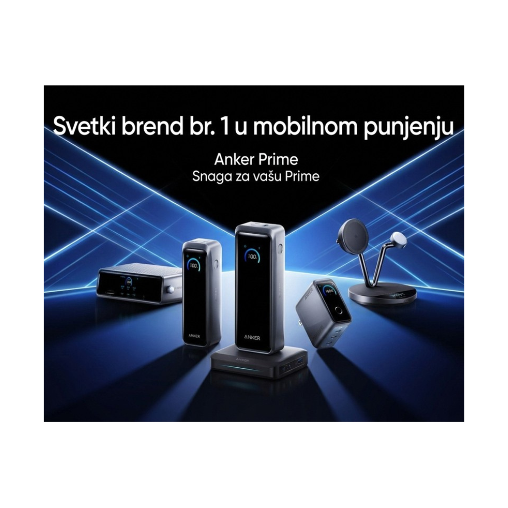 ANKER Prime 26250mAh, 300W, Power Bank crni