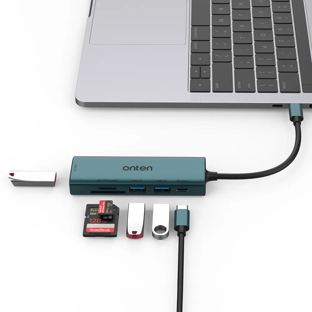 USB Type-C hub + SD Onten UC120