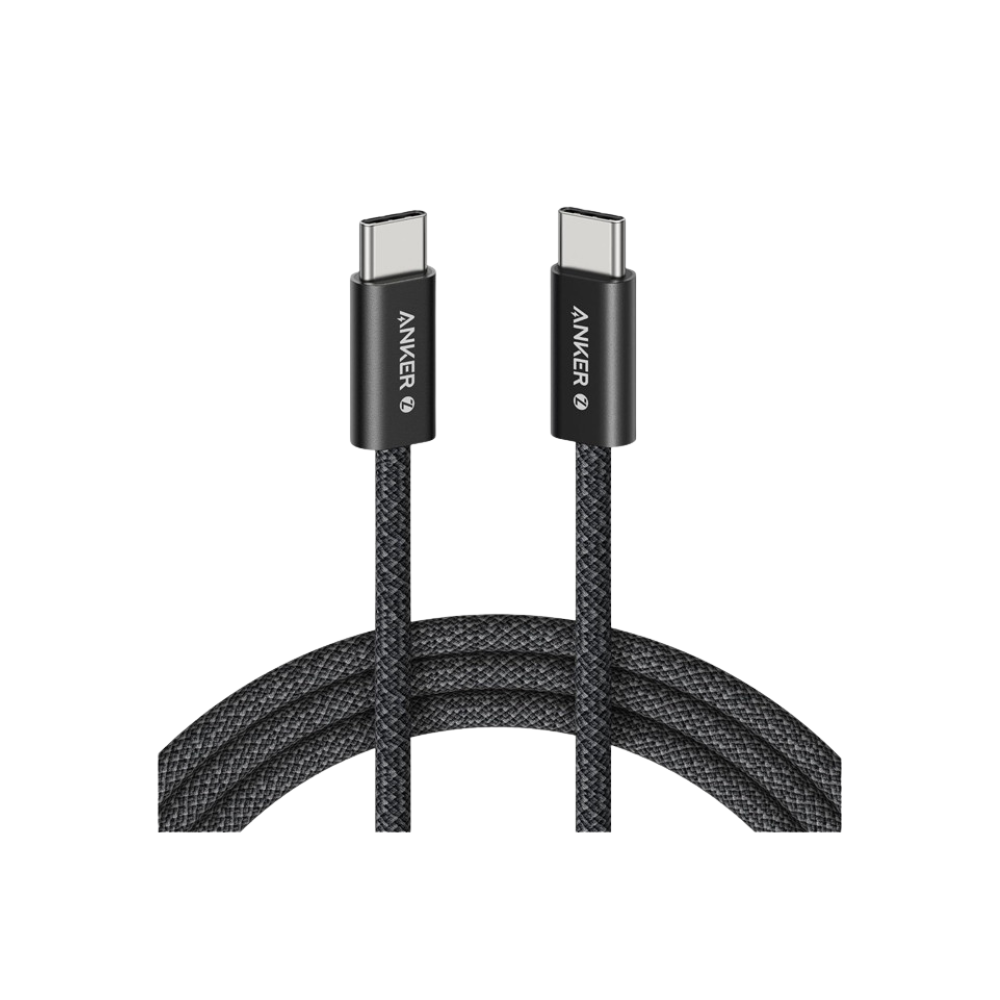 ANKER Zolo USB tip-C kabl M/M 1m, super brzo punjenje 240W, pleteni, crni