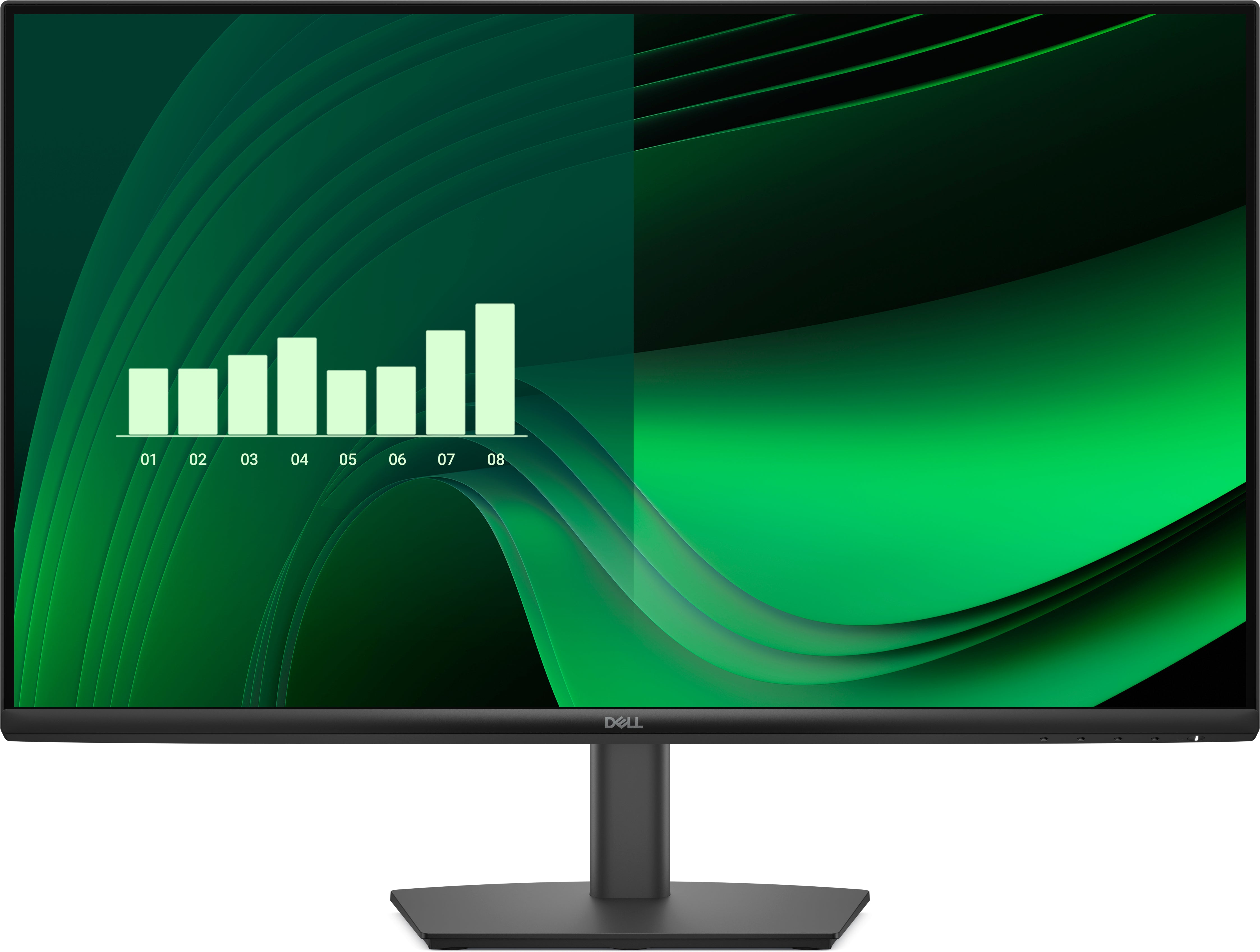 DELL E Series E2725HM computer monitor 68.6 cm (27") 1920 x 1080 pixels Full HD LCD Black (DELL-E2725HM)