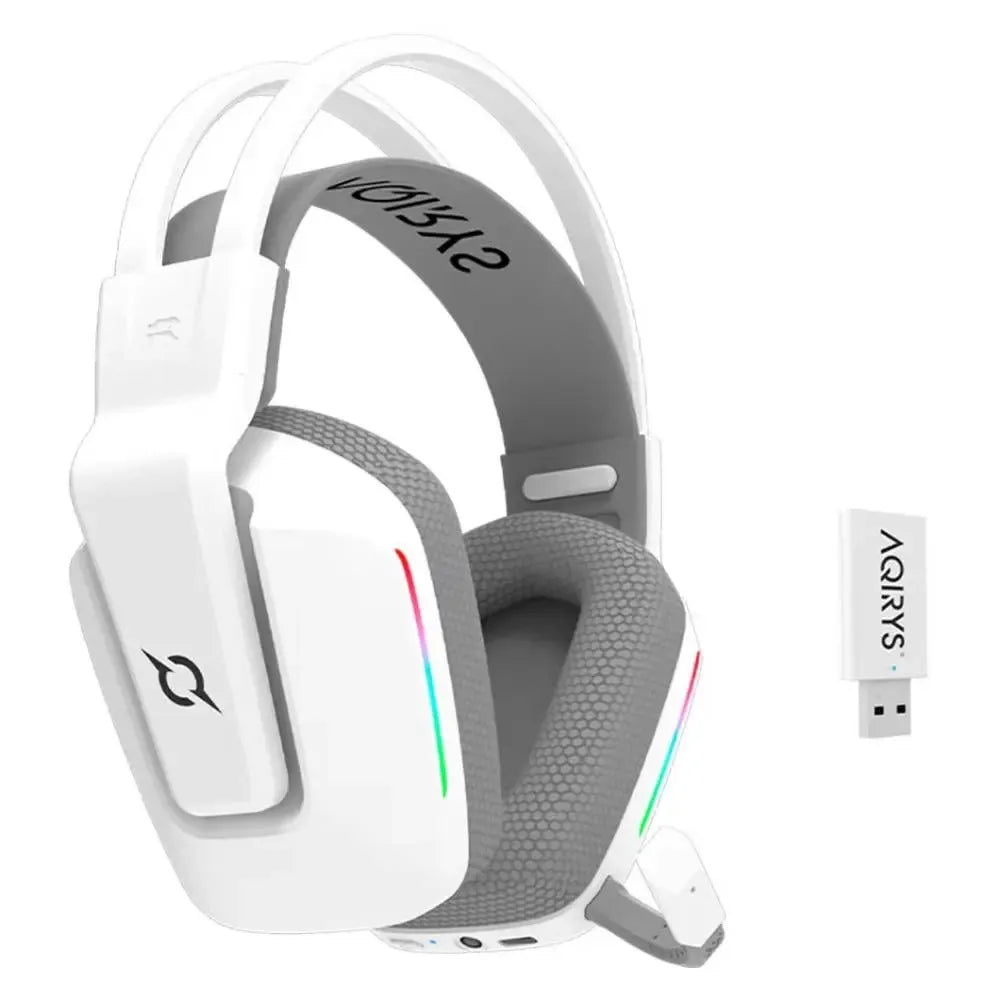 Slušalice AQIRYS Alya V2 7.1 RGB/BT/USB white