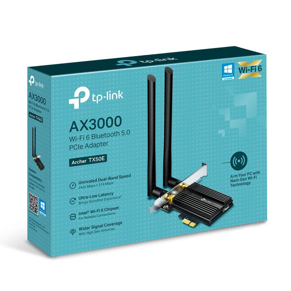 TP-Link Archer TX50E WLAN / Bluetooth 2402 Mbit/s (ARCHER TX50E)