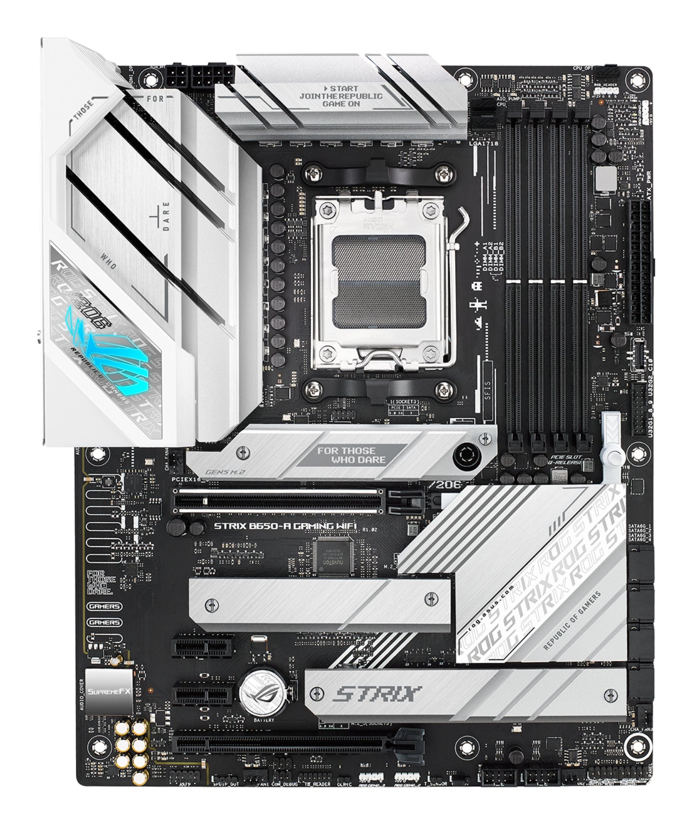 ASUS ROG STRIX B650-A GAMING WIFI AMD B650 Socket AM5 ATX (90MB1BP0-M0EAY0)