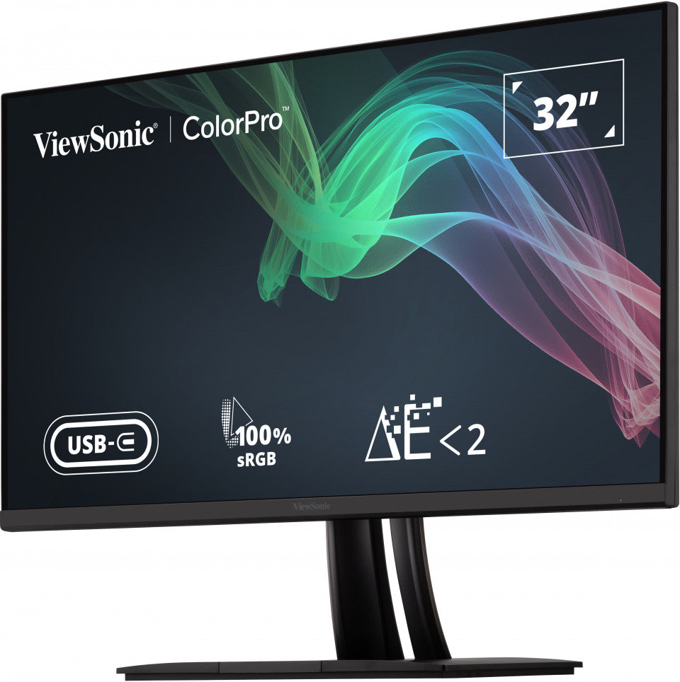 Viewsonic VP56 computer monitor 81.3 cm (32") 3840 x 2160 pixels 4K Ultra HD LED Black (VP3256-4K)