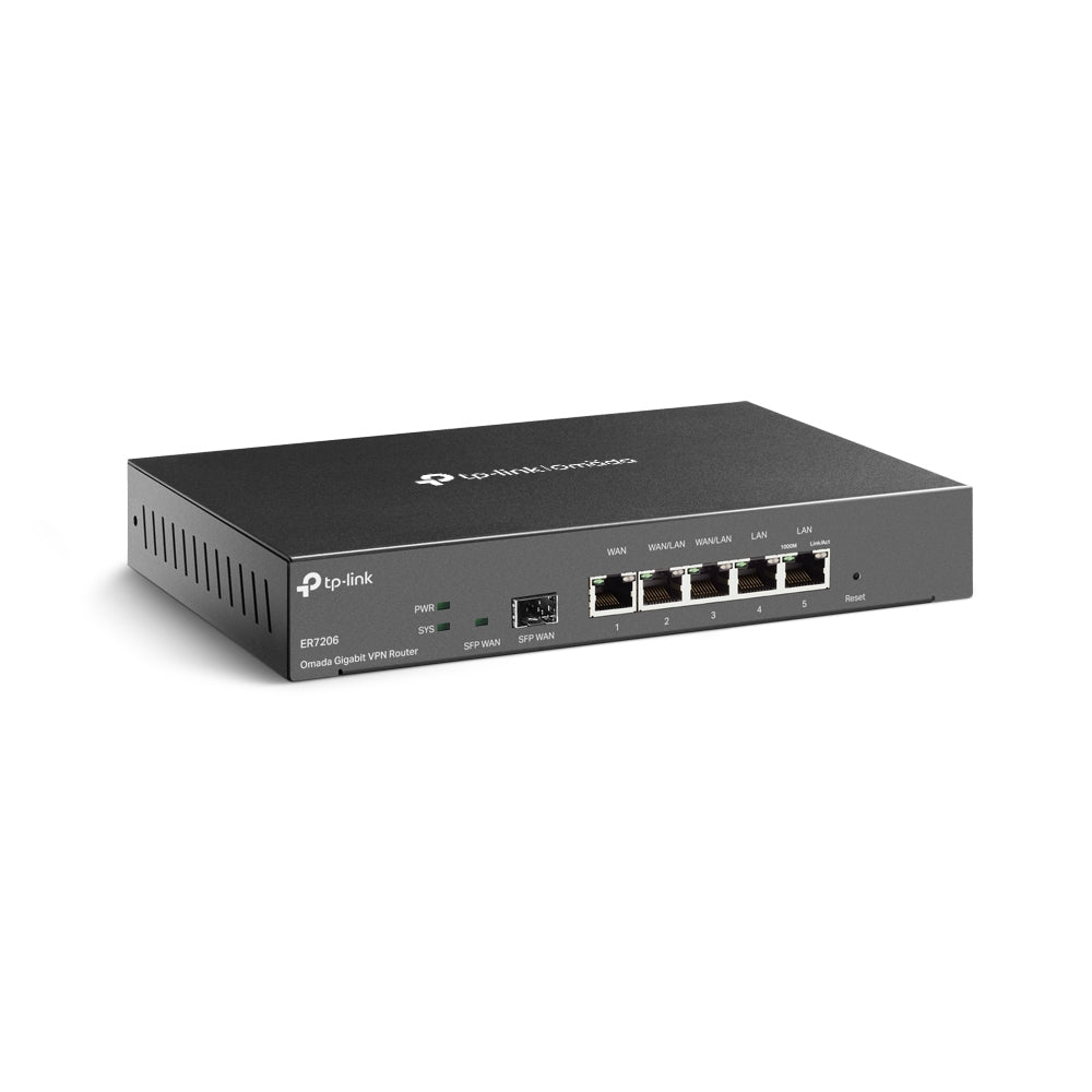 TP-Link SafeStream Gigabit Multi-WAN VPN Router (TL-ER7206)