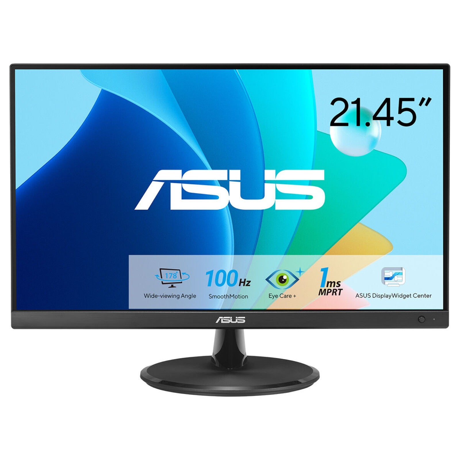 ASUS VP227HF computer monitor 54.5 cm (21.4") 1920 x 1080 pixels Full HD LCD Black (90LM0880-B01O71)