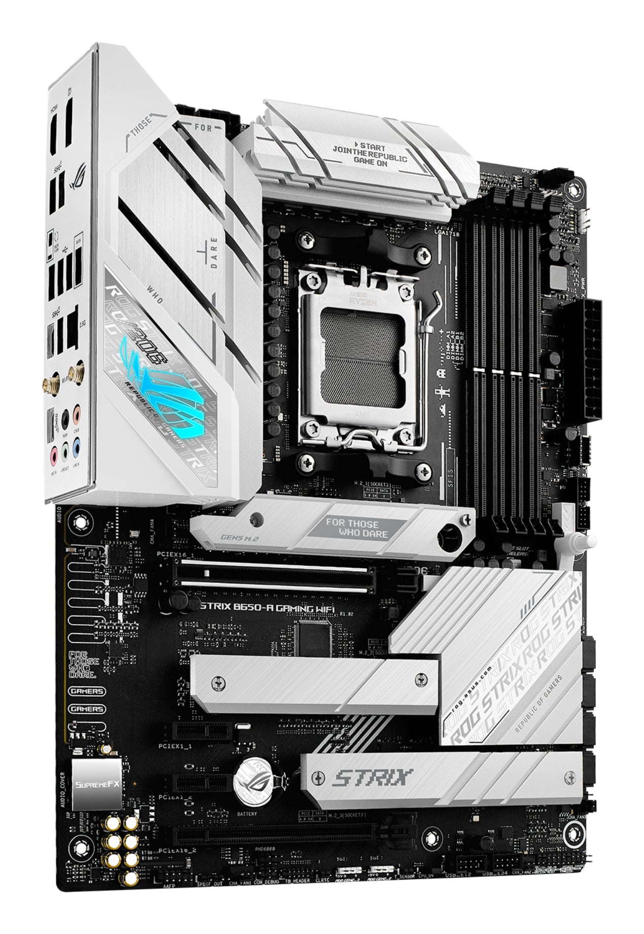 ASUS ROG STRIX B650-A GAMING WIFI AMD B650 Socket AM5 ATX (90MB1BP0-M0EAY0)