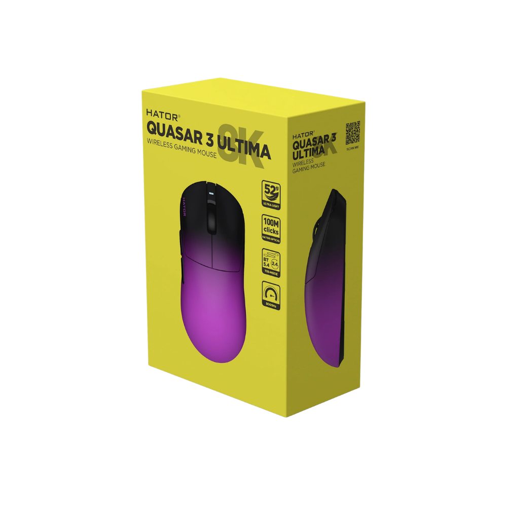 Quasar 3S ULTIMA 8K - black-violet HTM760