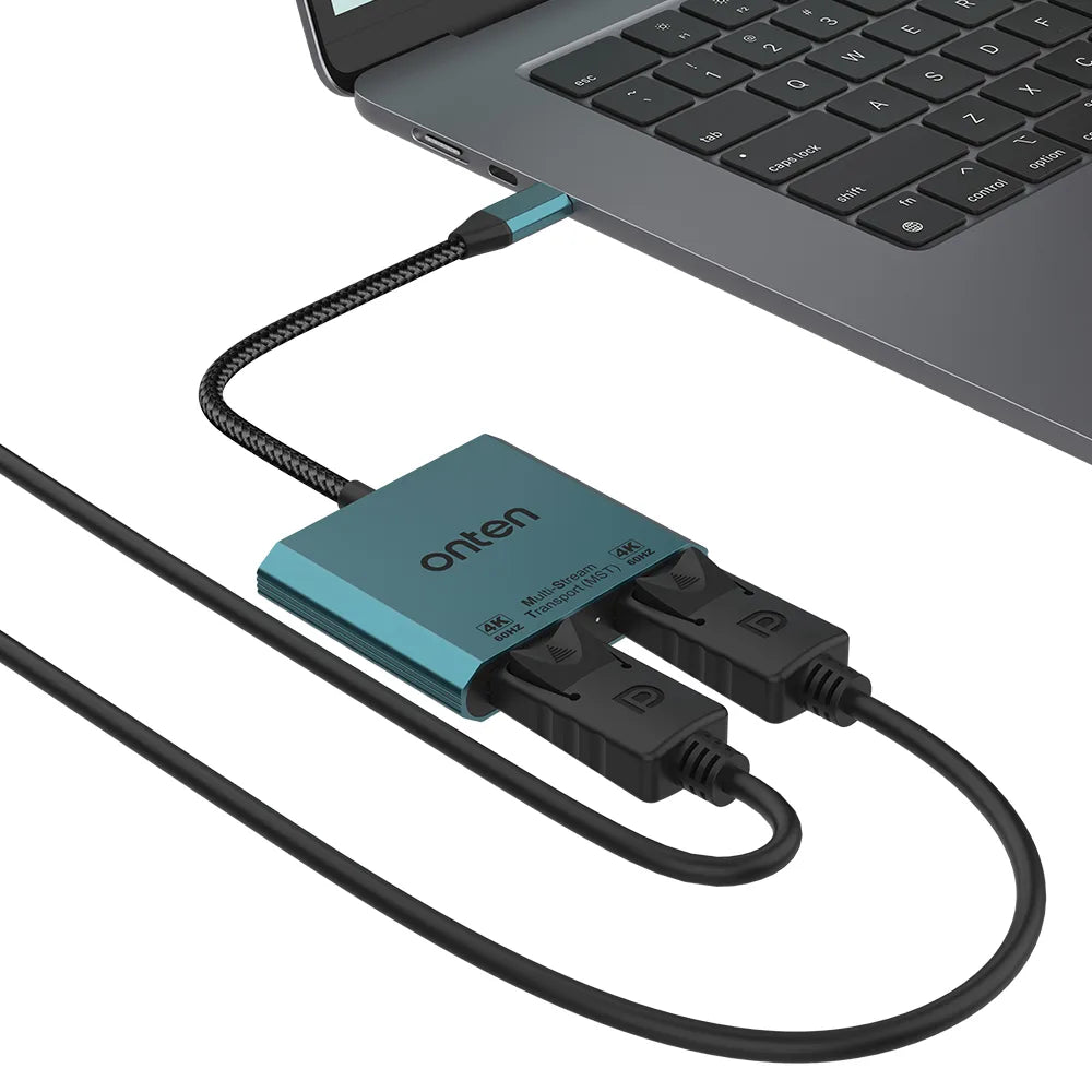 USB Type-C Dual DP Onten UC915