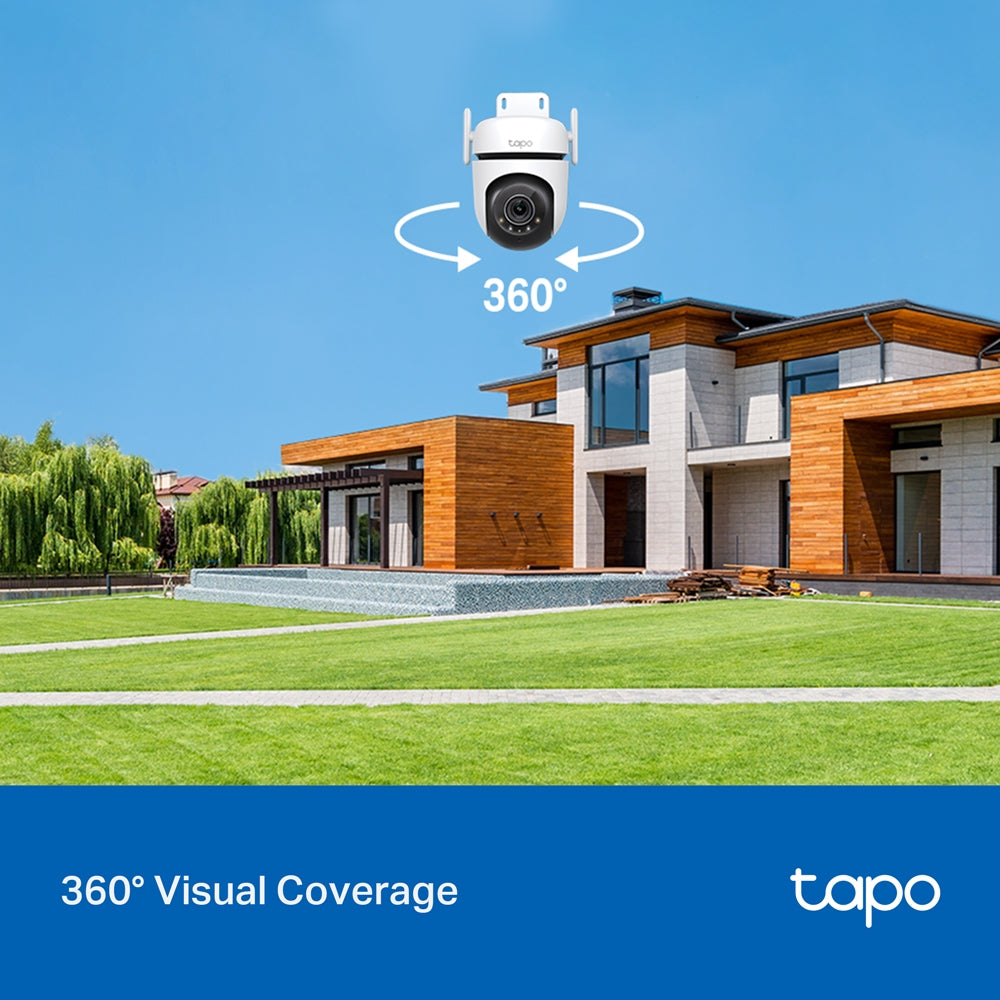 TP-Link Tapo Outdoor Pan/Tilt Security Wi-Fi Camera (TAPO C520WS)