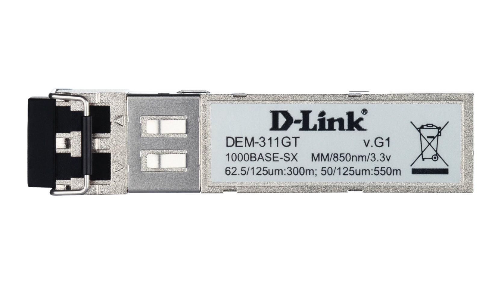 D-Link 1-port Mini-GBIC SFP to 1000BaseSX, 550m for all (DEM-311GT)