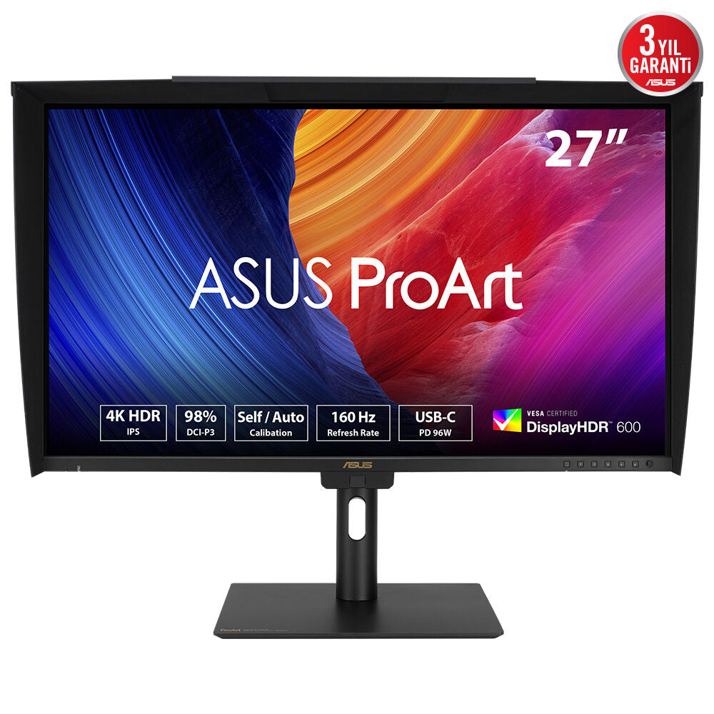 ASUS ProArt PA27UCGE computer monitor 68.6 cm (27") 3840 x 2160 pixels 4K Ultra HD LED Black (90LM04NC-B01K71)
