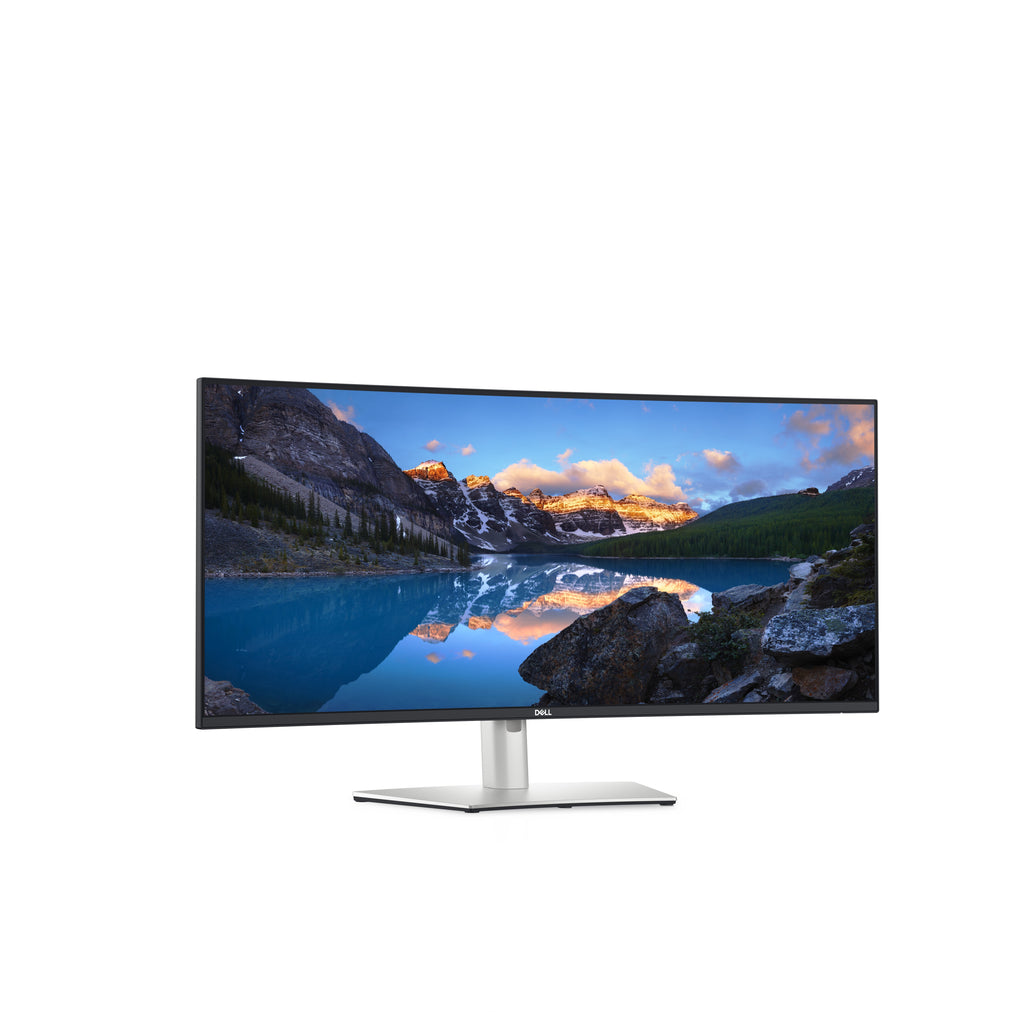 DELL UltraSharp U3824DW computer monitor 95.2 cm (37.5") 3840 x 1600 pixels Wide Quad HD+ LCD Black, Silver