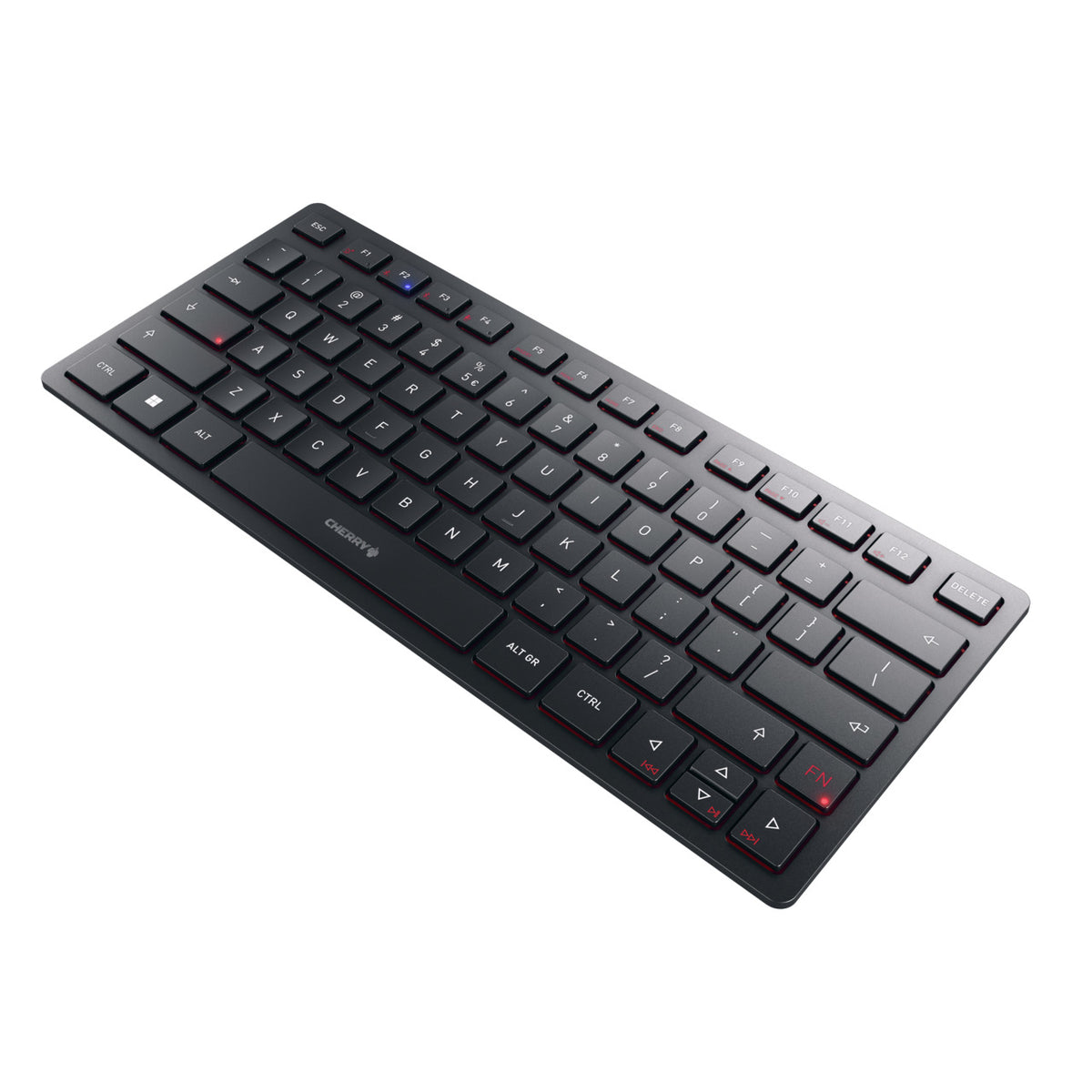 CHERRY KW 9200 MINI keyboard Universal USB + RF Wireless + Bluetooth QWERTY English Black (JK-9250EU-2)