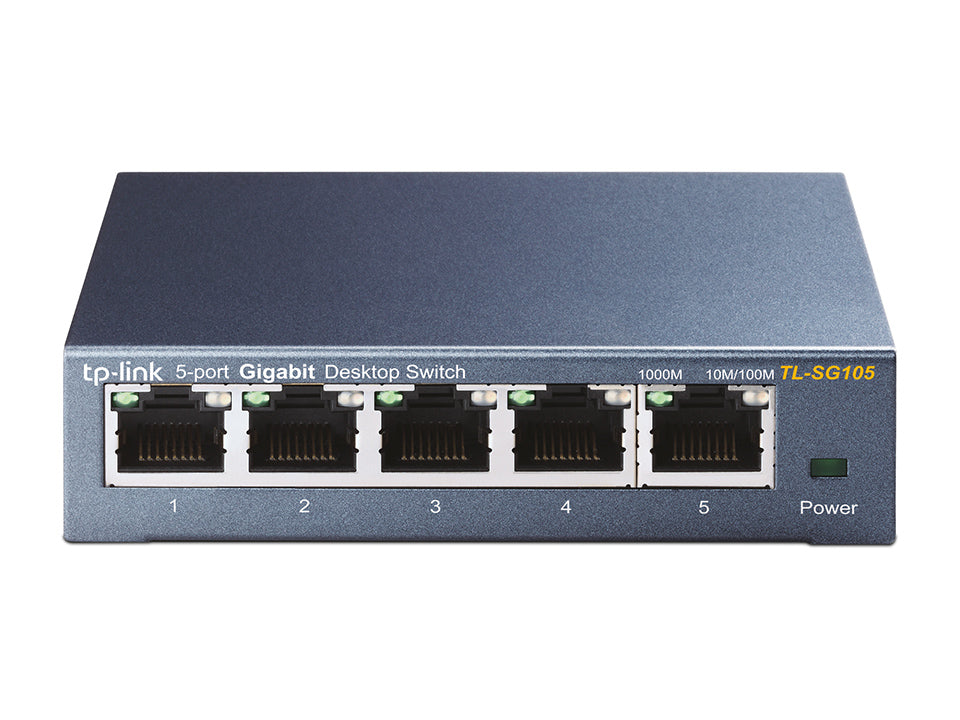 TP-Link 5-Port 10/100/1000Mbps Desktop Network Switch (TL-SG105)