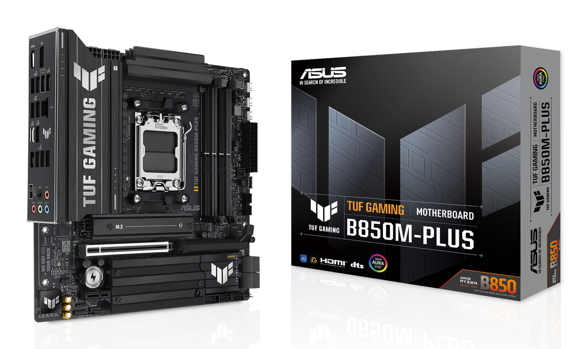 ASUS TUF GAMING B850M-PLUS AMD B850 Socket AM5 micro ATX (90MB1IX0-M0EAY0)