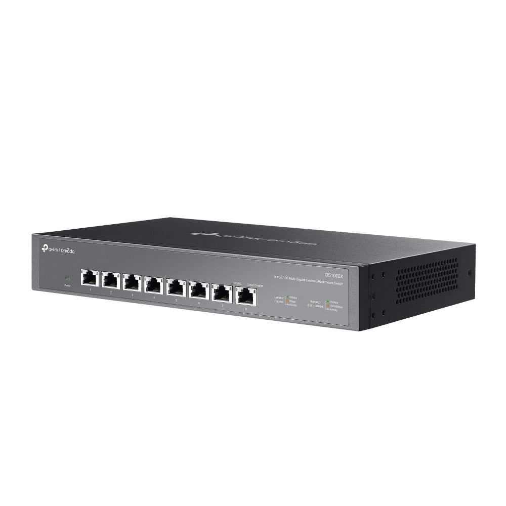 TP-Link Omada DS1008X network switch Unmanaged 10G Ethernet (100/1000/10000) 1U Black