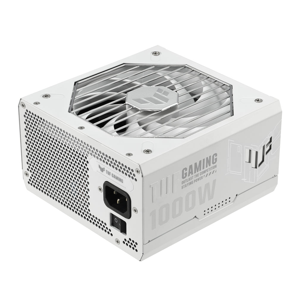 ASUS TUF Gaming 1000W Gold White Edition power supply unit 20+4 pin ATX ATX (90YE00S5-B0NA00)