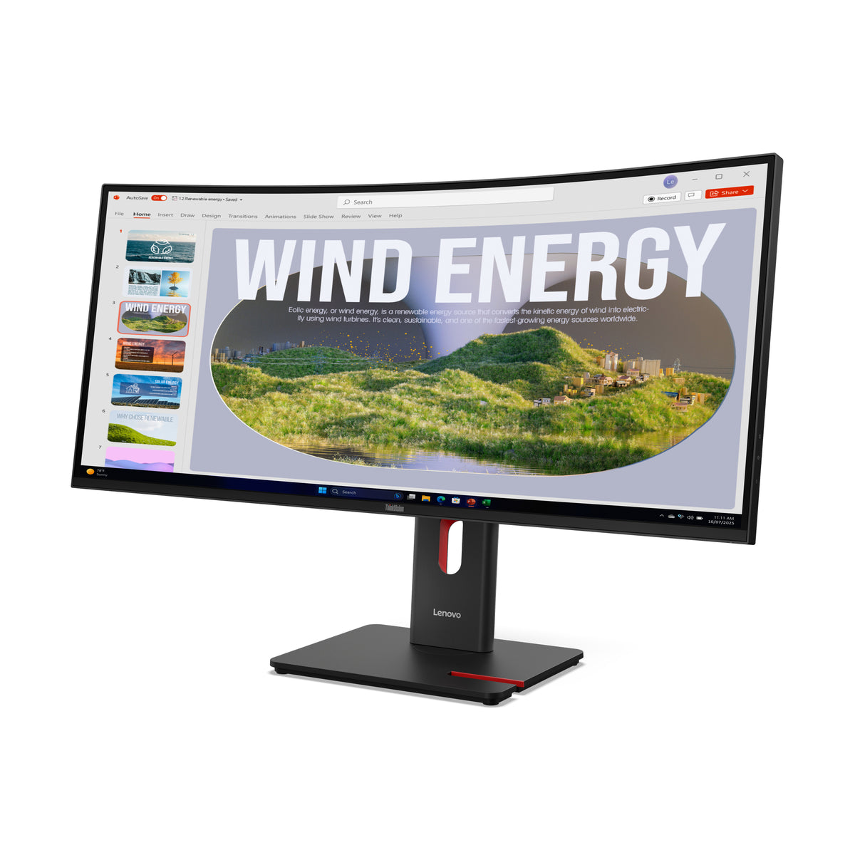 Lenovo ThinkVision T34WD-40 Monitor (64AEGAT1EU)