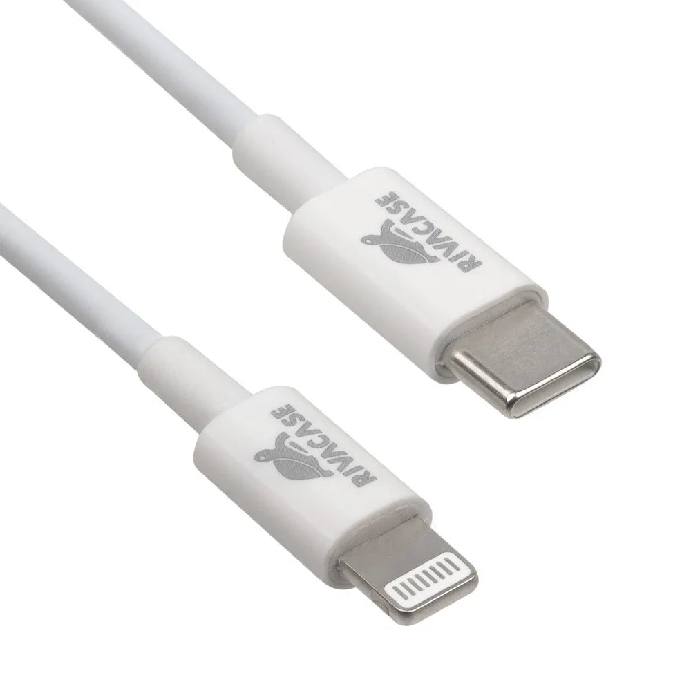 Kabl Type-C na Lightning 1.0m Rivacase PS6017 (white)
