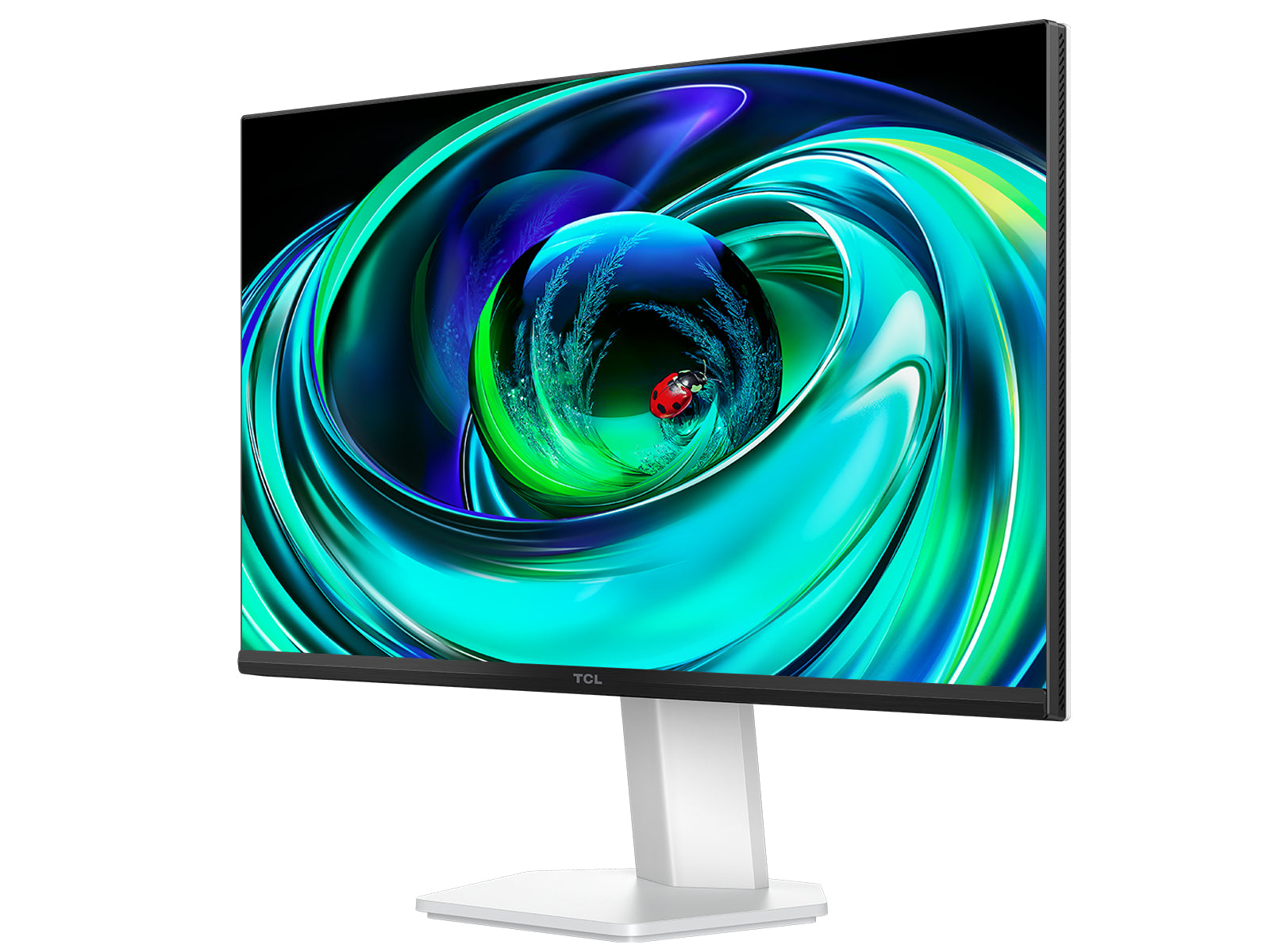 TCL 25G54 computer monitor 63.5 cm (25") 1920 x 1080 pixels Full HD QLED White