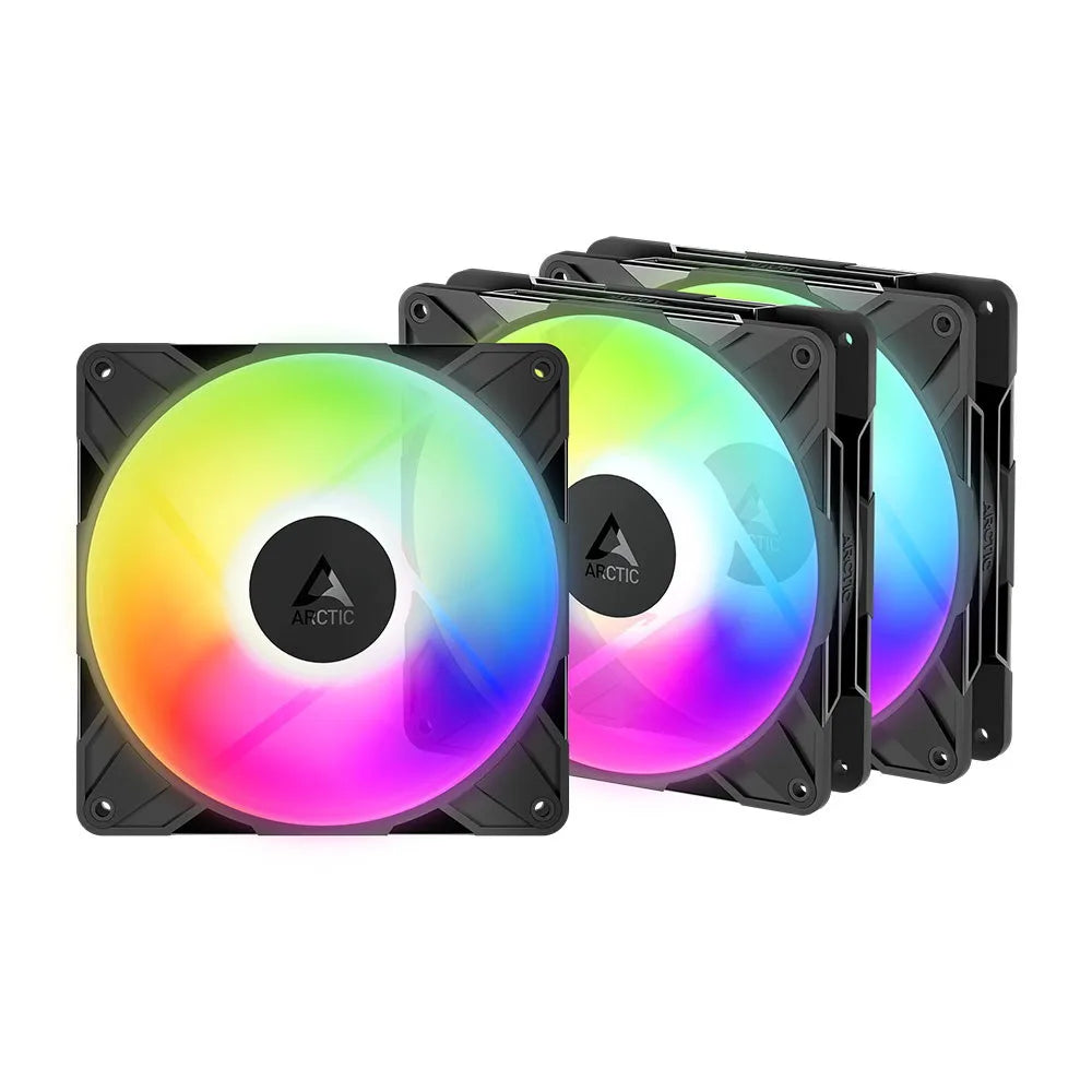 Arctic P14 Pro Reverse A-RGB 3-pack (black)