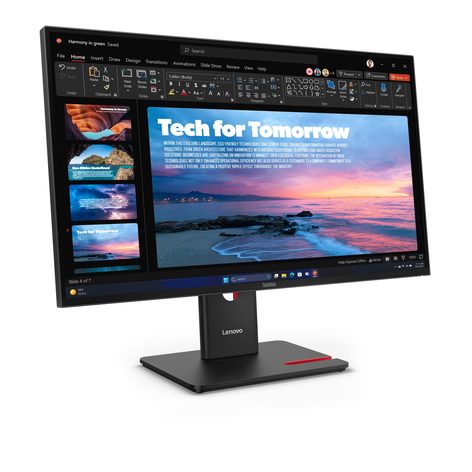 Lenovo ThinkVision T27QD-40 Monitor (64AAGAT2EU)