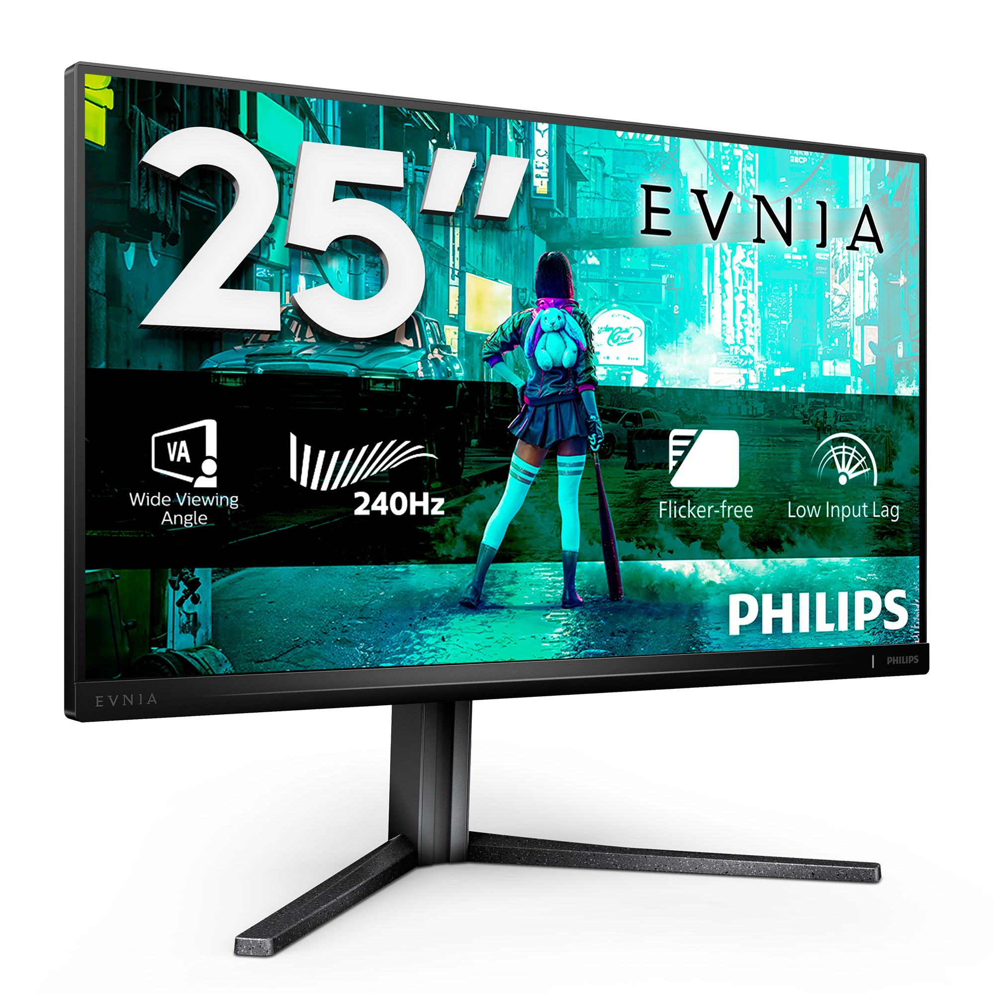 Philips Evnia 25M2N3200W/00 computer monitor 62.2 cm (24.5") 1920 x 1080 pixels Full HD LCD Grey