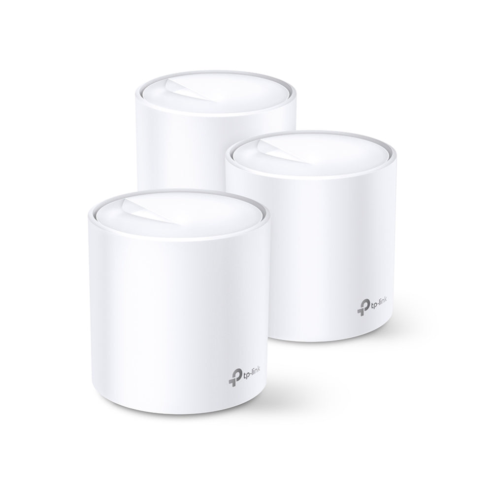 TP-Link AX3000 Whole Home Mesh Wi-Fi System, 3-Pack (DECO X60(3-PACK) V1)