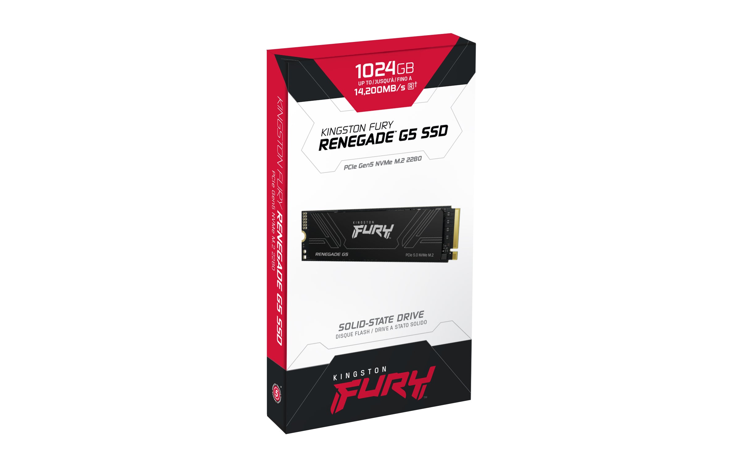 Kingston Technology 1T FURY RENEGADE G5 M.2 2280 NVMe SSD (SFYR2S/1T0)
