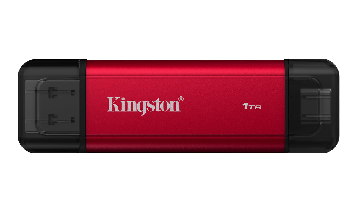 Kingston Technology 1TB Dual USB-A/C Portable SSD, Up to 1050MB/s USB 3.2 Gen 2 (SPSD/1TB)