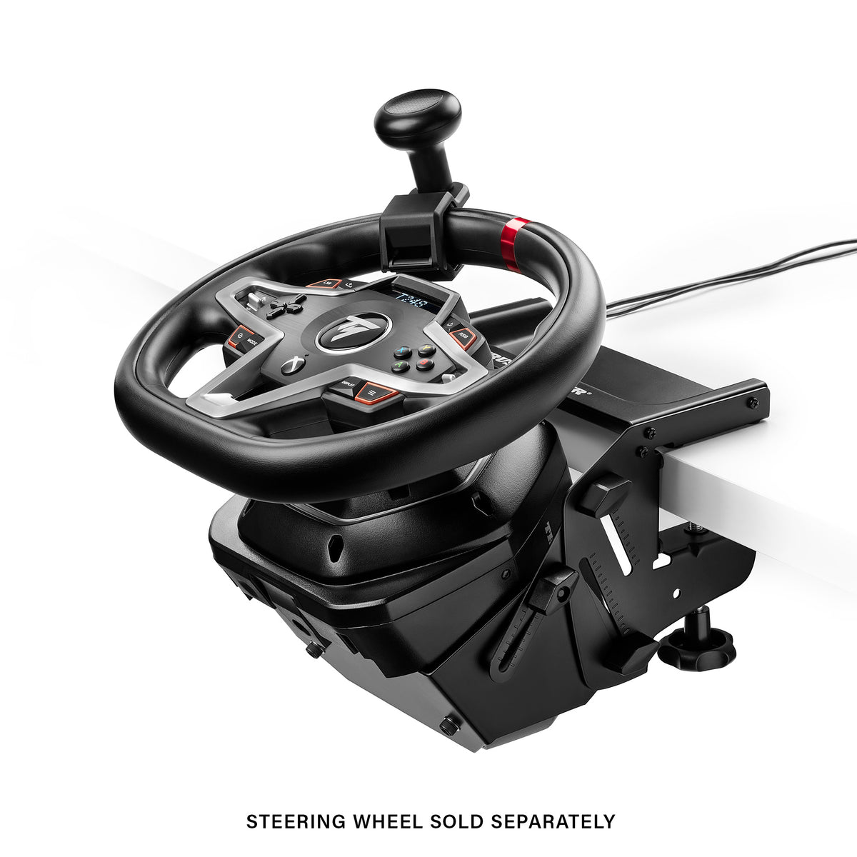 Thrustmaster SimTask Steering Kit, Racing Wheel Mount And Rotary Spinner Knob For Heavy Vehicle Driving Simulations, Compatible With T128 And T248 Rac