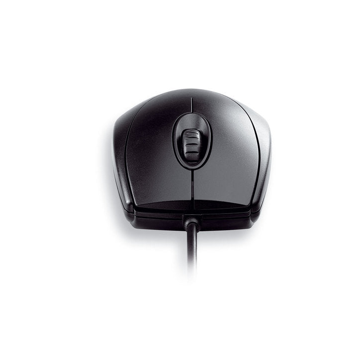 CHERRY WHEELMOUSE OPTICAL Corded Mouse, Black, PS2/USB (M-5450)