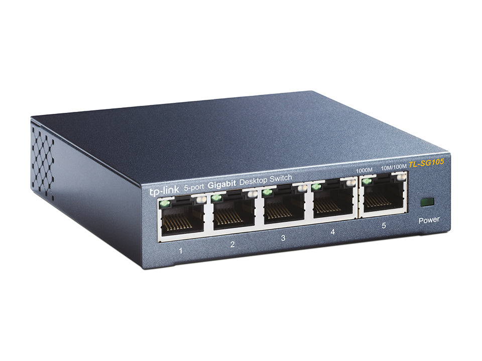 TP-Link 5-Port 10/100/1000Mbps Desktop Network Switch (TL-SG105)
