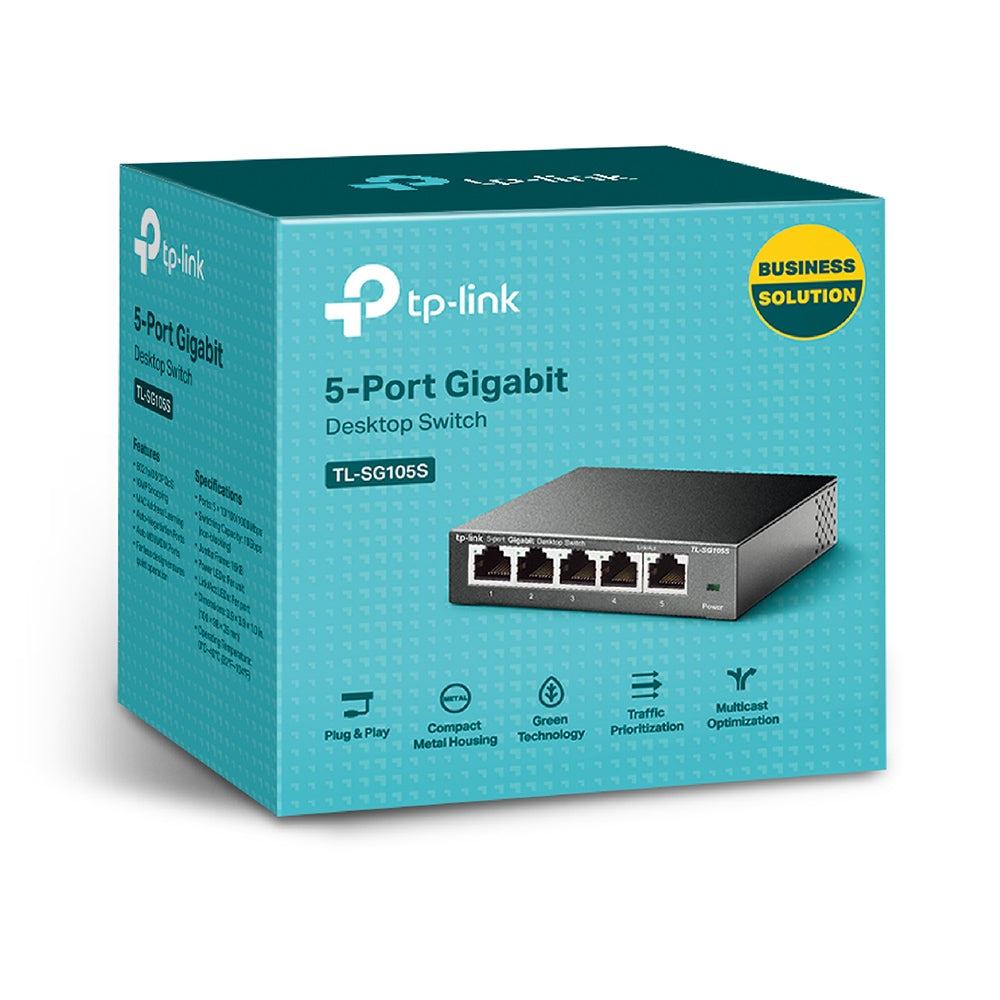 TP-Link 5-Port Gigabit Desktop Switch (TL-SG105S)