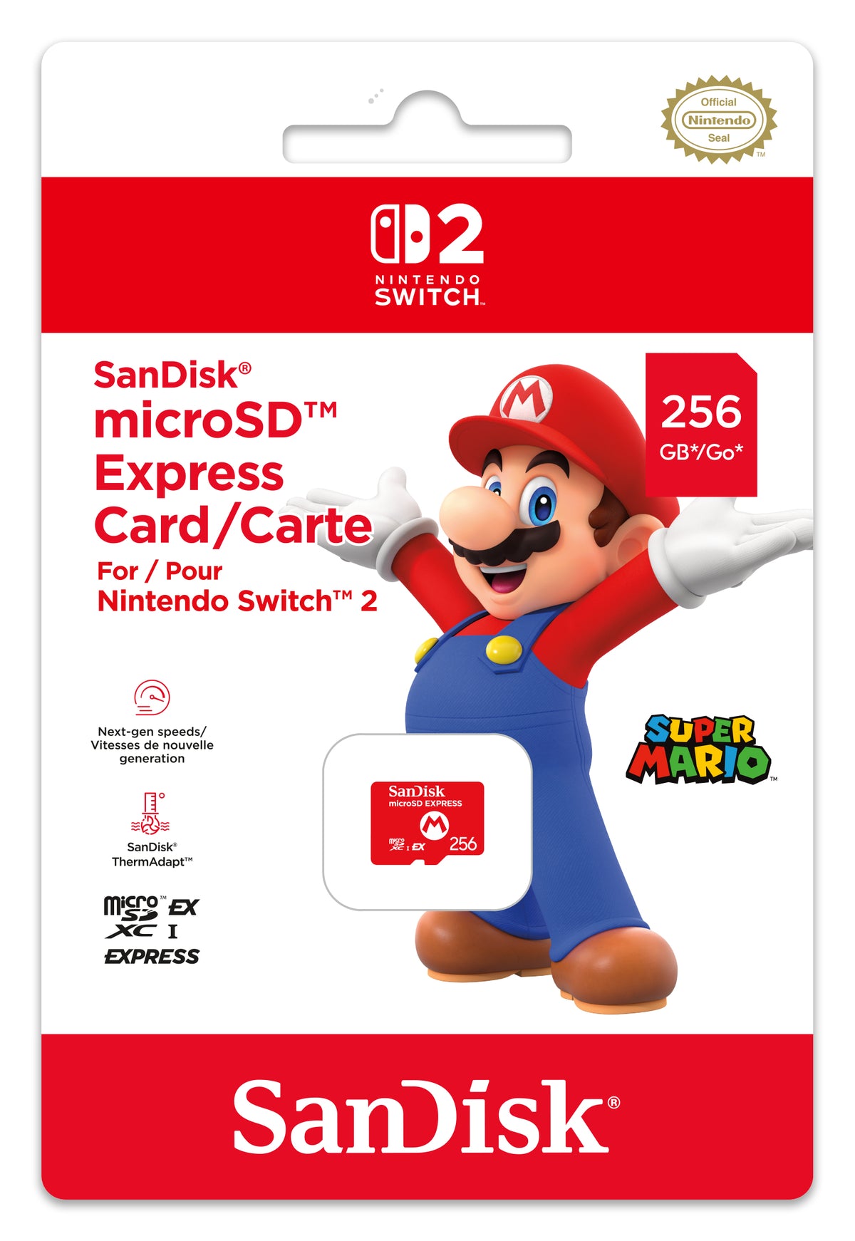 SanDisk Nintendo SanDisk microSD Express Card for Switch 2 (10016157)