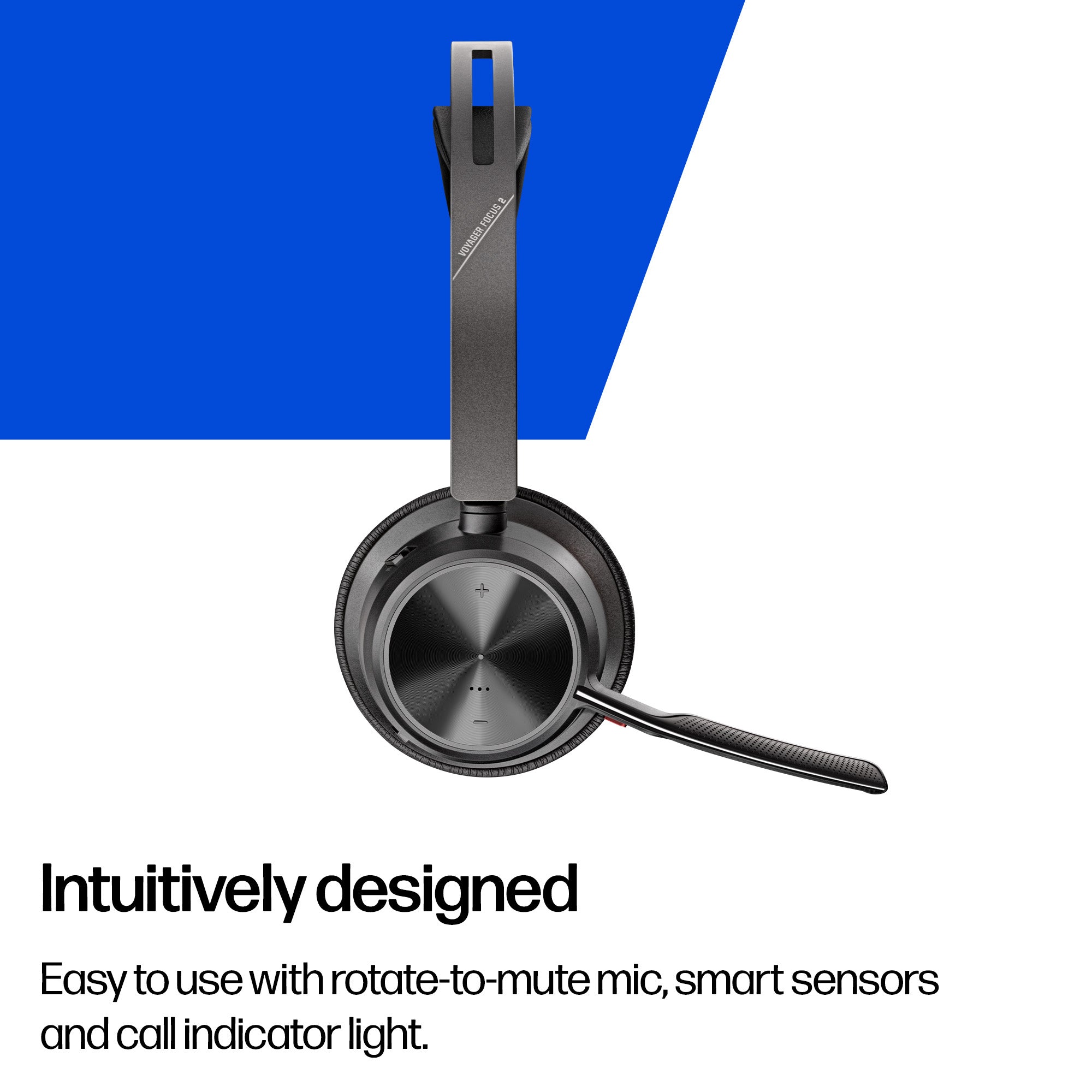 HP Poly Voyager Focus 2 USB-C-C Headset +USB-C/A Adapter +Charging Stand (9T9J5AA)