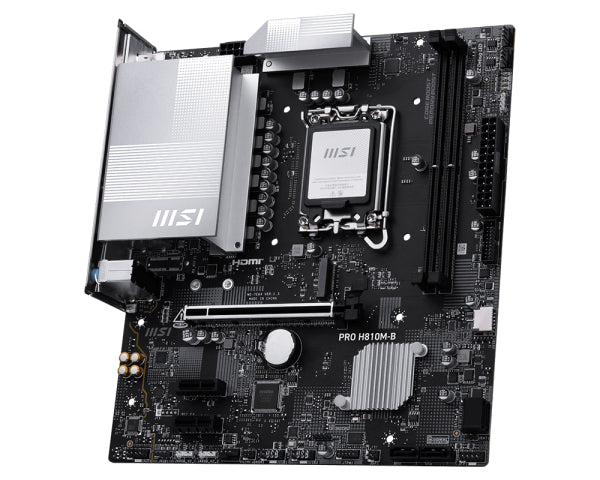 MSI PRO H810M-B motherboard Intel H810 LGA 1851 (Socket V1) micro ATX (7E64-001R)