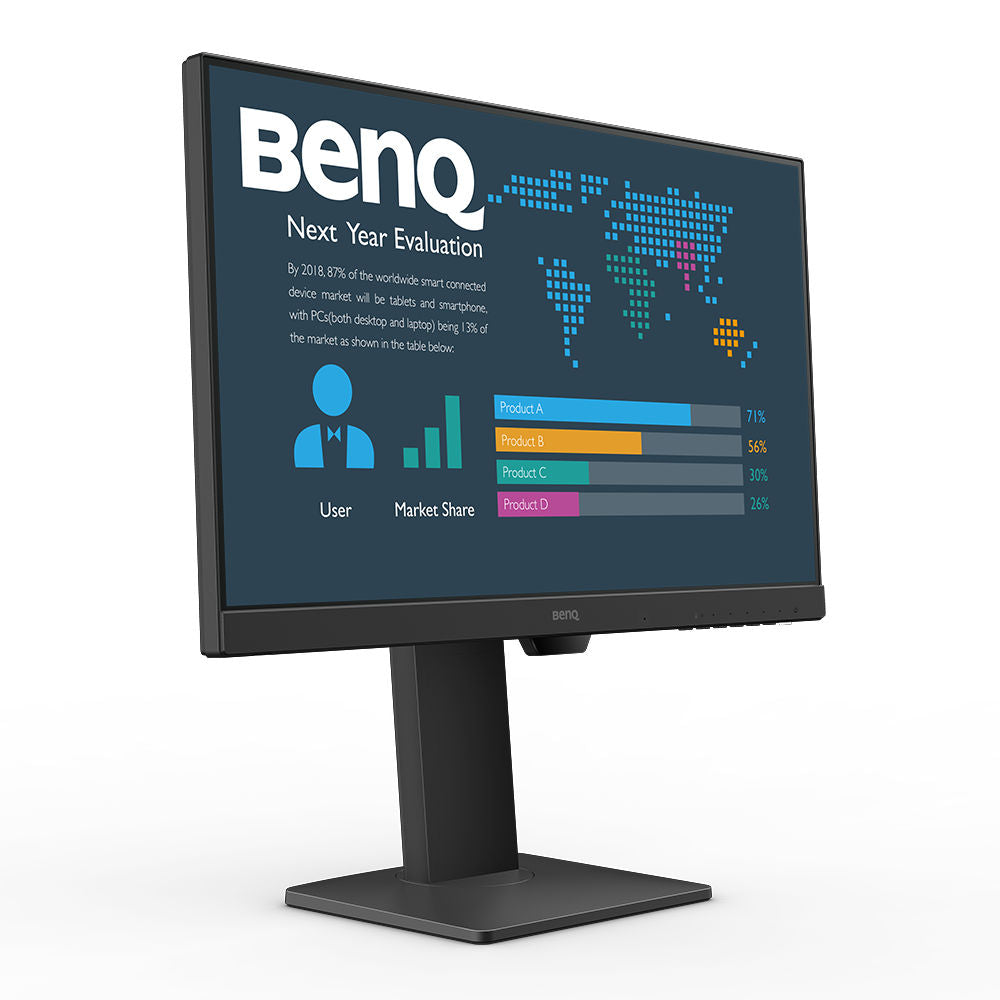 BenQ BL2486TC computer monitor 60.5 cm (23.8") 1920 x 1080 pixels Full HD Black (9H.LMMLB.QBE)