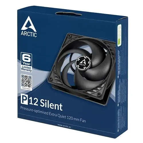 Arctic P12 Silent (black)